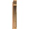 Ekena Millwork Thorton Slat Smooth Outlooker, Western Red Cedar, 5 1/2"W x 28"D x 34"H OUT06X28X34THR06SWR - alternate 2